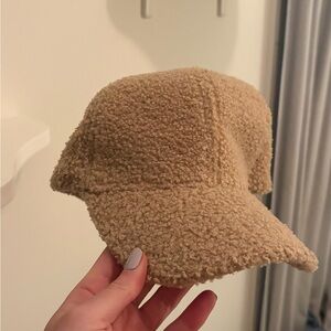 Wyld Blue Tan Sherpa Cap